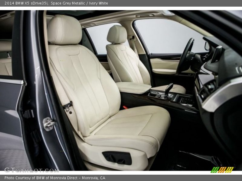 Space Grey Metallic / Ivory White 2014 BMW X5 sDrive35i