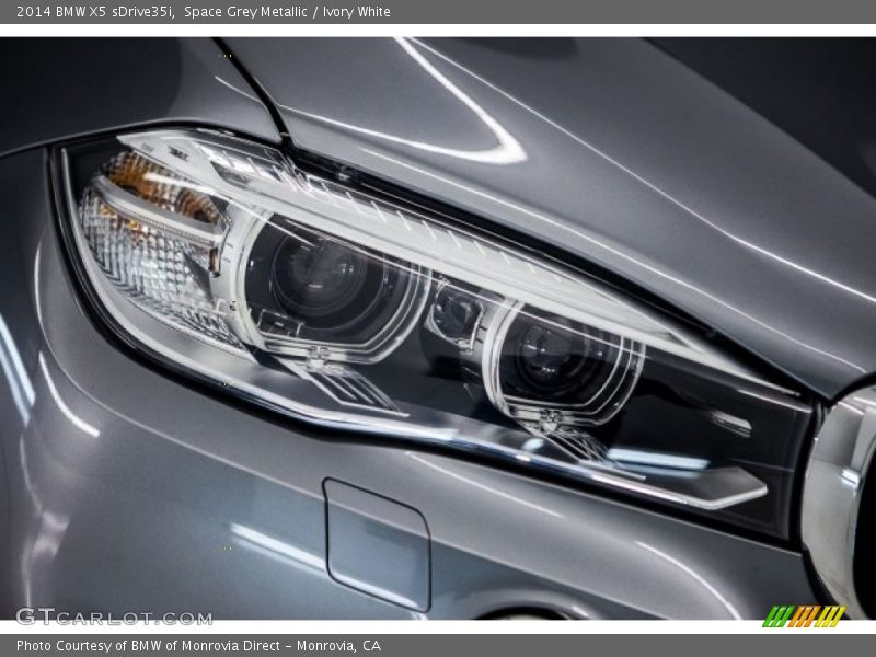 Space Grey Metallic / Ivory White 2014 BMW X5 sDrive35i