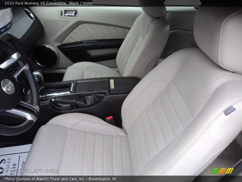 Black / Stone 2010 Ford Mustang V6 Convertible