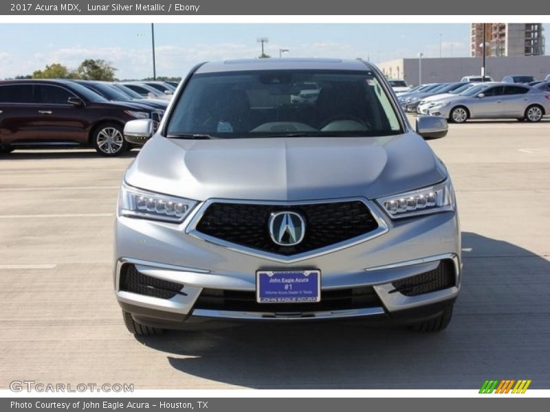 Lunar Silver Metallic / Ebony 2017 Acura MDX