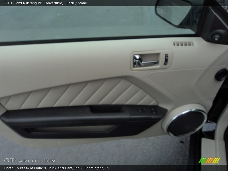 Black / Stone 2010 Ford Mustang V6 Convertible