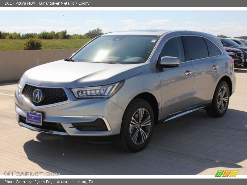 Lunar Silver Metallic / Ebony 2017 Acura MDX