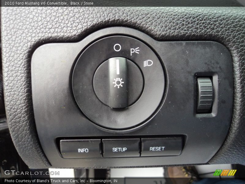 Black / Stone 2010 Ford Mustang V6 Convertible