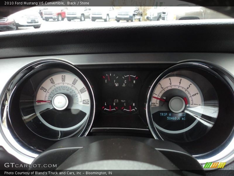 Black / Stone 2010 Ford Mustang V6 Convertible