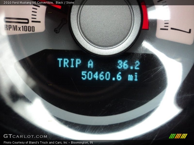 Black / Stone 2010 Ford Mustang V6 Convertible