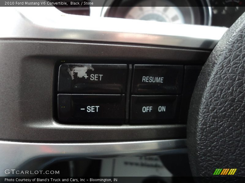 Black / Stone 2010 Ford Mustang V6 Convertible