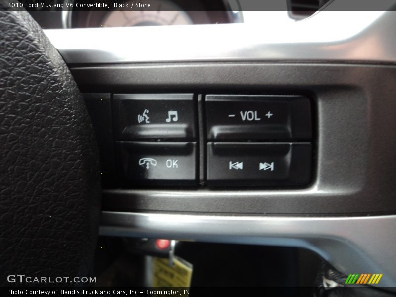 Black / Stone 2010 Ford Mustang V6 Convertible