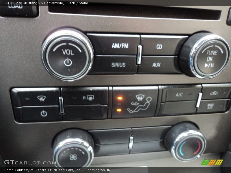 Black / Stone 2010 Ford Mustang V6 Convertible