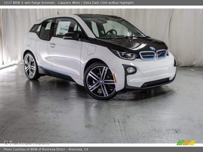 Front 3/4 View of 2017 i3 with Range Extender