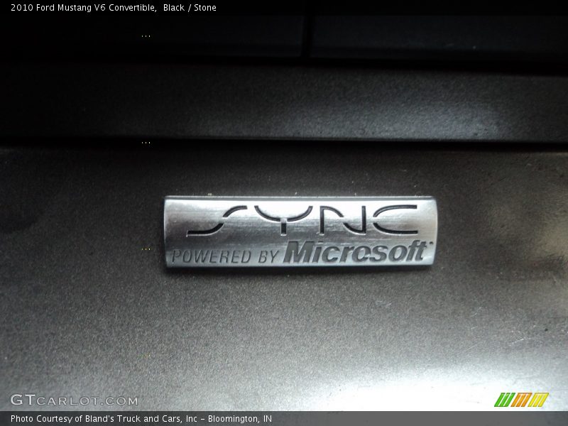 Black / Stone 2010 Ford Mustang V6 Convertible