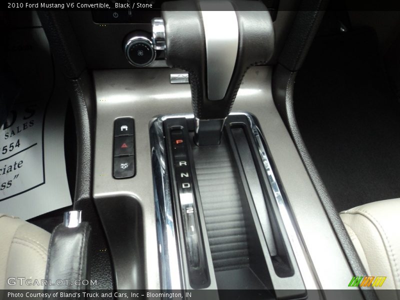 Black / Stone 2010 Ford Mustang V6 Convertible