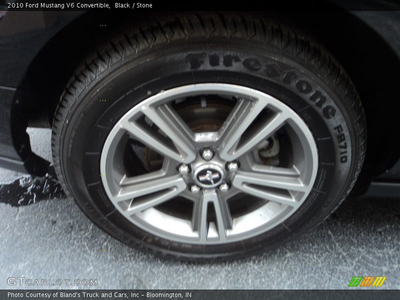 Black / Stone 2010 Ford Mustang V6 Convertible