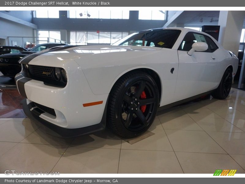 White Knuckle / Black 2017 Dodge Challenger SRT Hellcat