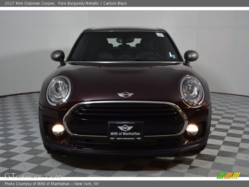 Pure Burgundy Metallic / Carbon Black 2017 Mini Clubman Cooper