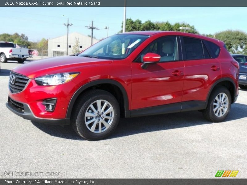 Soul Red Metallic / Sand 2016 Mazda CX-5 Touring
