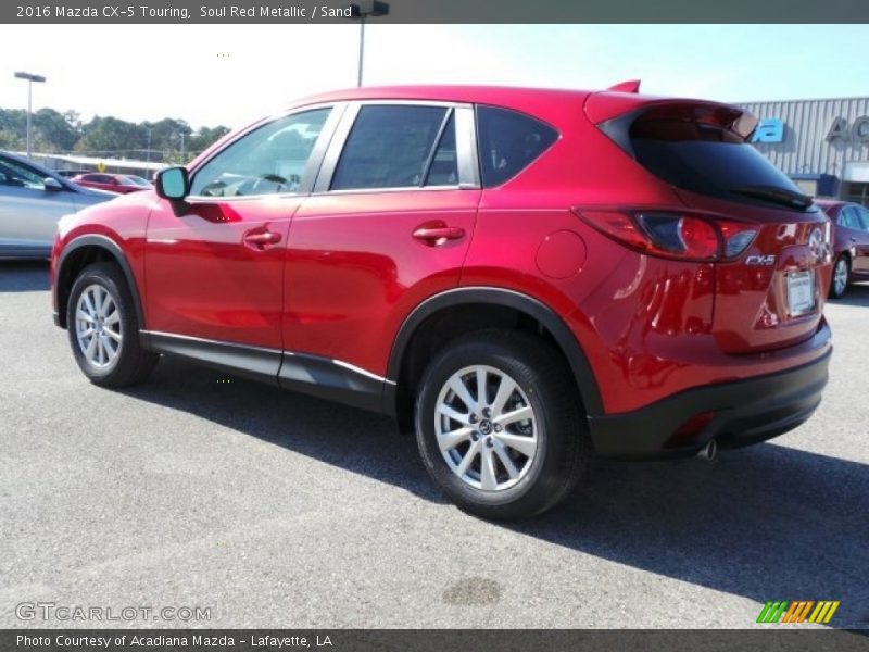 Soul Red Metallic / Sand 2016 Mazda CX-5 Touring