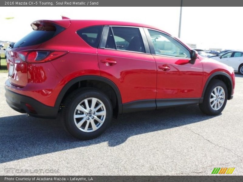 Soul Red Metallic / Sand 2016 Mazda CX-5 Touring