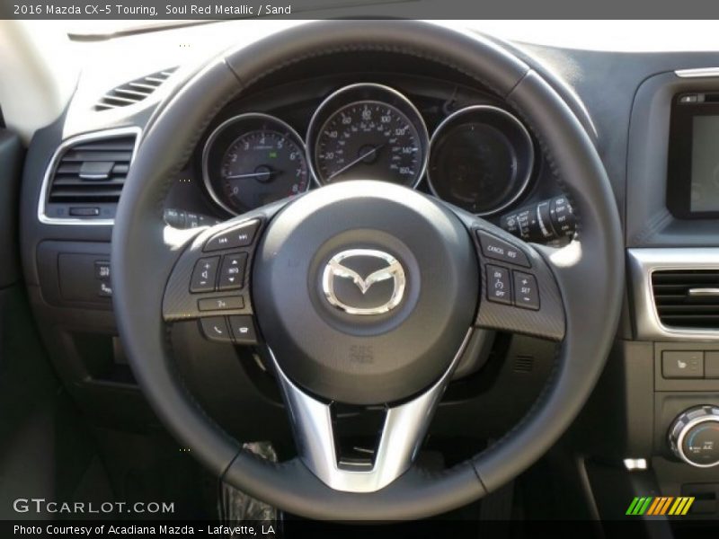 Soul Red Metallic / Sand 2016 Mazda CX-5 Touring