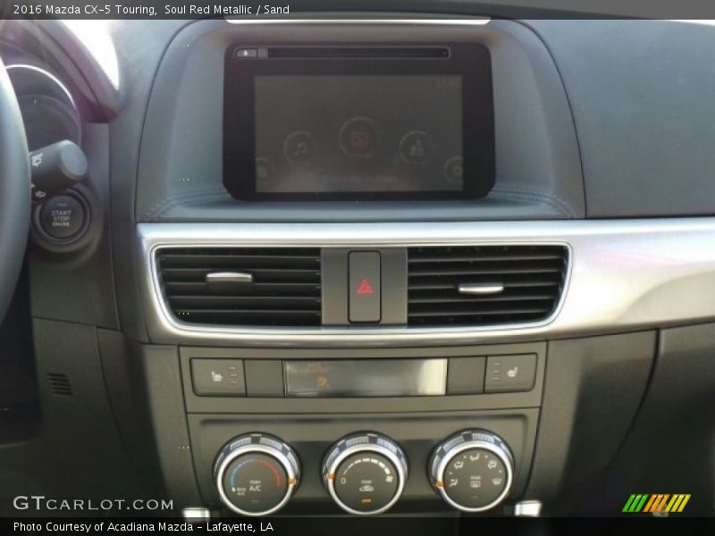 Soul Red Metallic / Sand 2016 Mazda CX-5 Touring