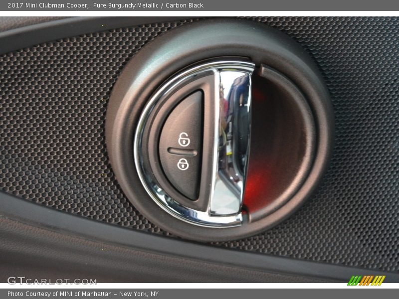 Pure Burgundy Metallic / Carbon Black 2017 Mini Clubman Cooper