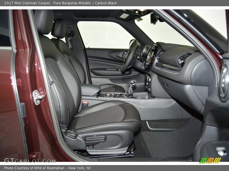 Pure Burgundy Metallic / Carbon Black 2017 Mini Clubman Cooper
