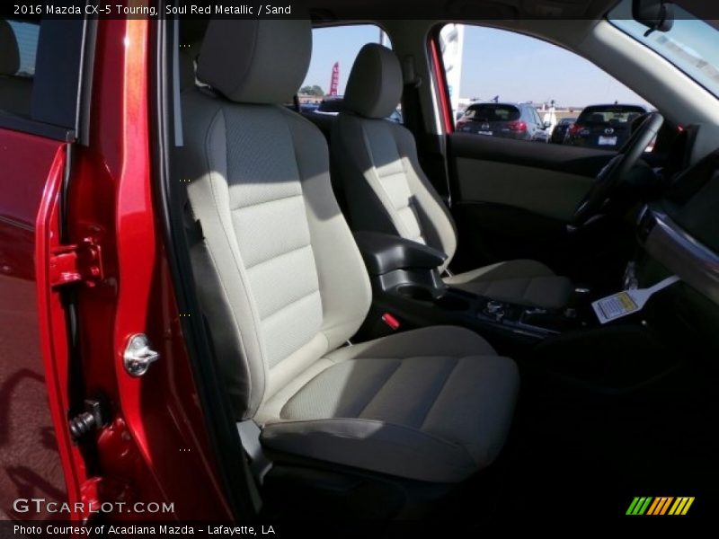 Soul Red Metallic / Sand 2016 Mazda CX-5 Touring