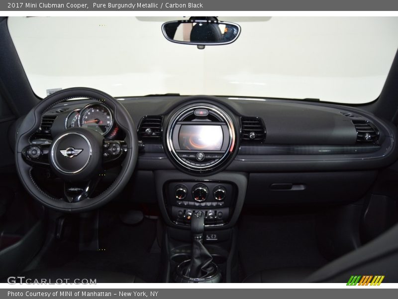 Pure Burgundy Metallic / Carbon Black 2017 Mini Clubman Cooper