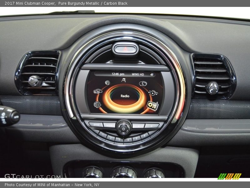 Pure Burgundy Metallic / Carbon Black 2017 Mini Clubman Cooper