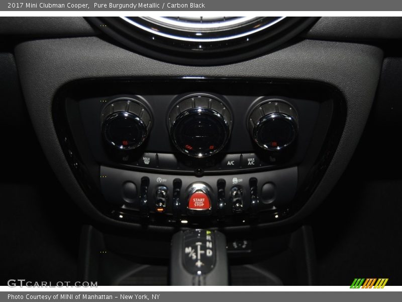 Pure Burgundy Metallic / Carbon Black 2017 Mini Clubman Cooper