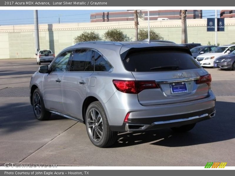 Lunar Silver Metallic / Graystone 2017 Acura MDX Advance