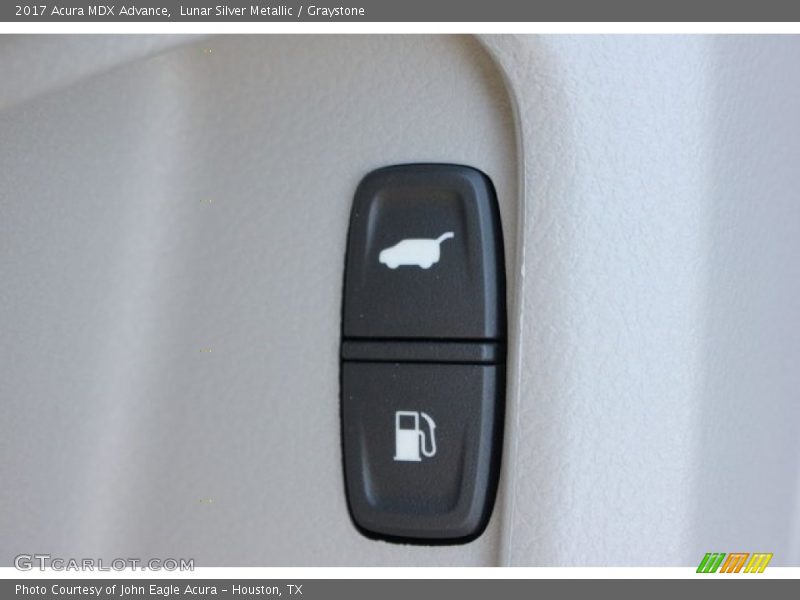 Lunar Silver Metallic / Graystone 2017 Acura MDX Advance
