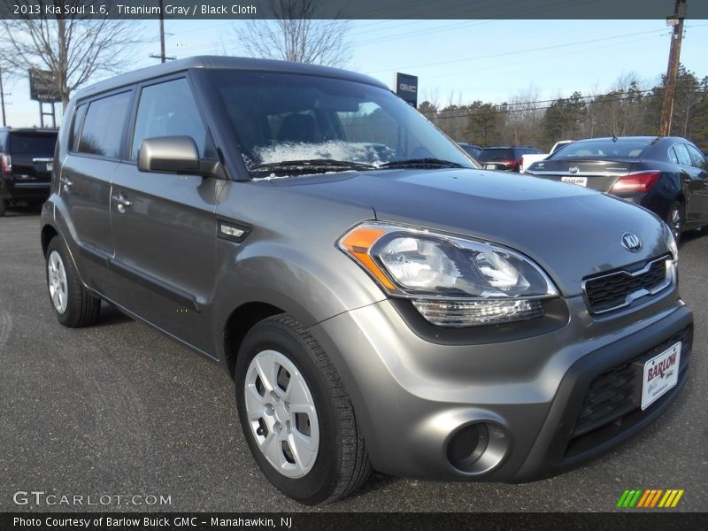 Titanium Gray / Black Cloth 2013 Kia Soul 1.6