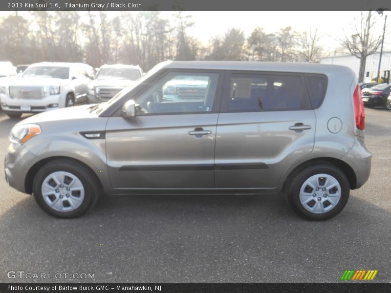 Titanium Gray / Black Cloth 2013 Kia Soul 1.6