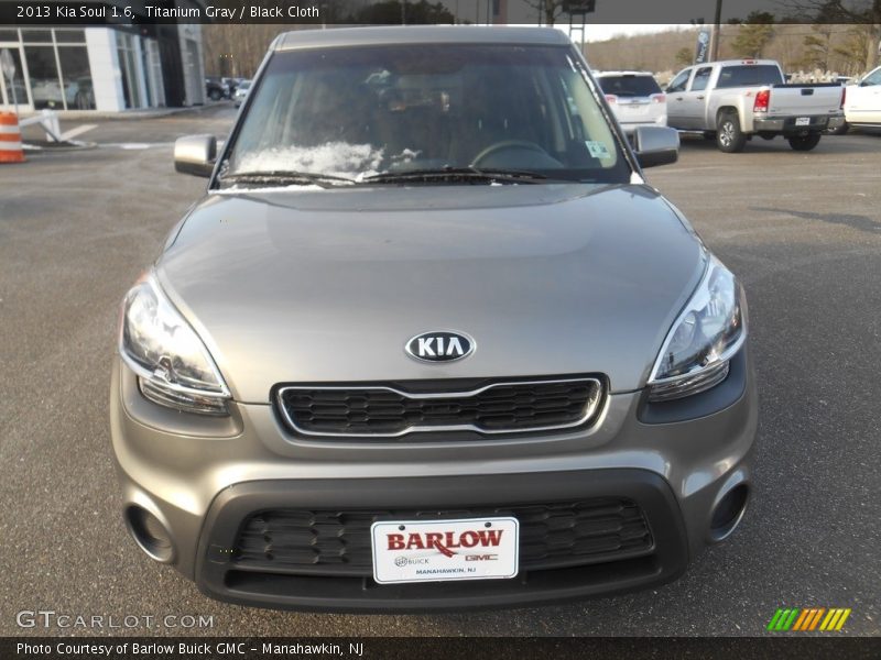 Titanium Gray / Black Cloth 2013 Kia Soul 1.6