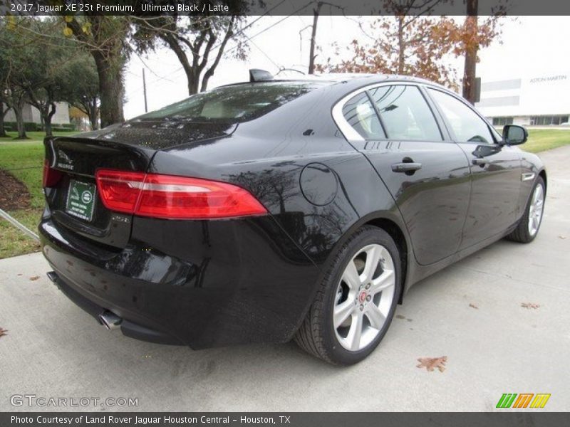 Ultimate Black / Latte 2017 Jaguar XE 25t Premium