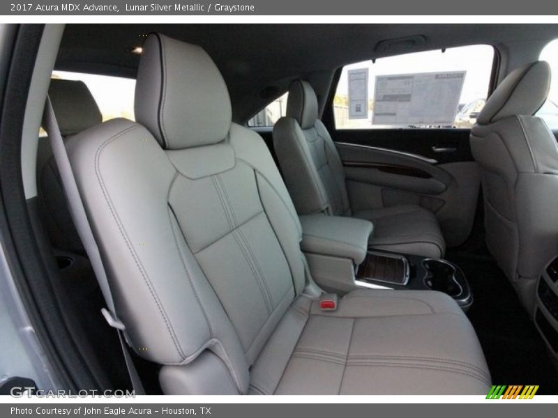 Lunar Silver Metallic / Graystone 2017 Acura MDX Advance