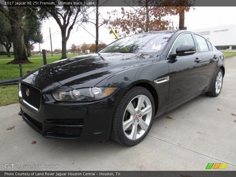 Ultimate Black / Latte 2017 Jaguar XE 25t Premium