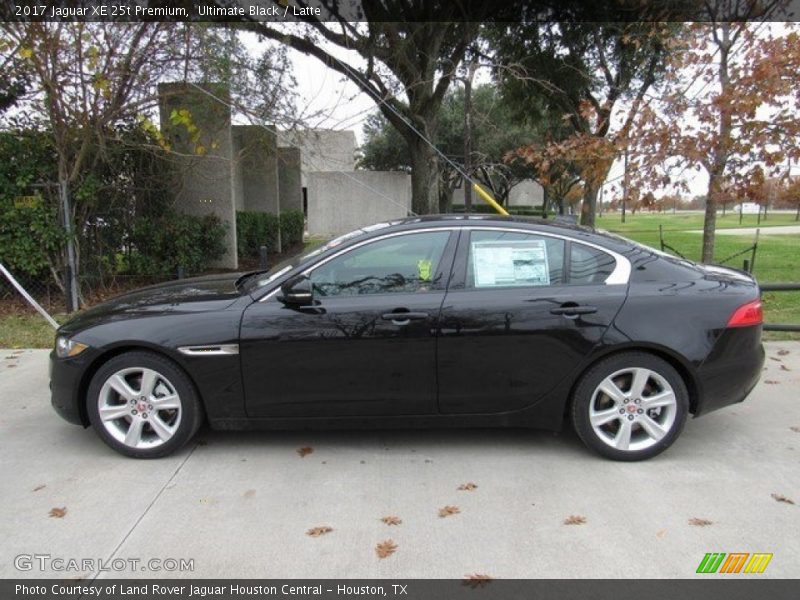 Ultimate Black / Latte 2017 Jaguar XE 25t Premium