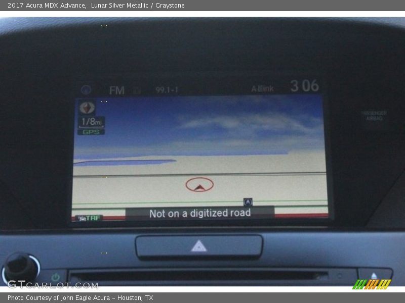 Lunar Silver Metallic / Graystone 2017 Acura MDX Advance