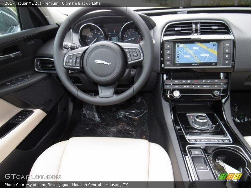 Ultimate Black / Latte 2017 Jaguar XE 25t Premium
