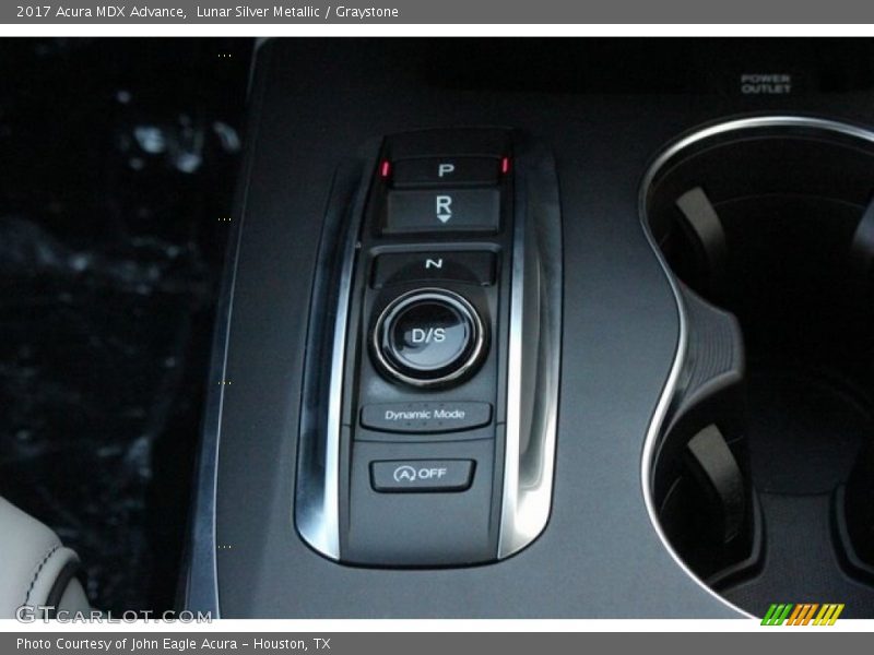 Lunar Silver Metallic / Graystone 2017 Acura MDX Advance