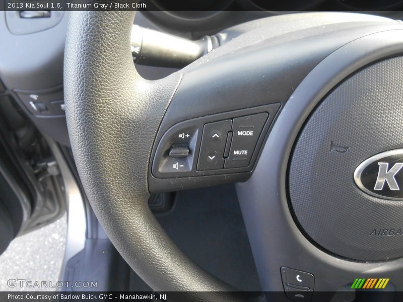 Titanium Gray / Black Cloth 2013 Kia Soul 1.6