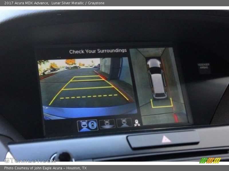 Lunar Silver Metallic / Graystone 2017 Acura MDX Advance