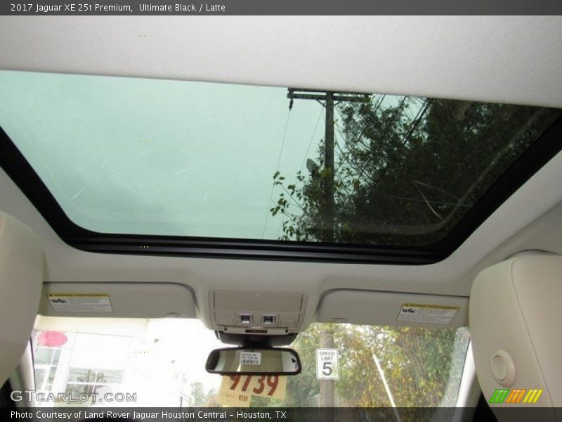 Ultimate Black / Latte 2017 Jaguar XE 25t Premium