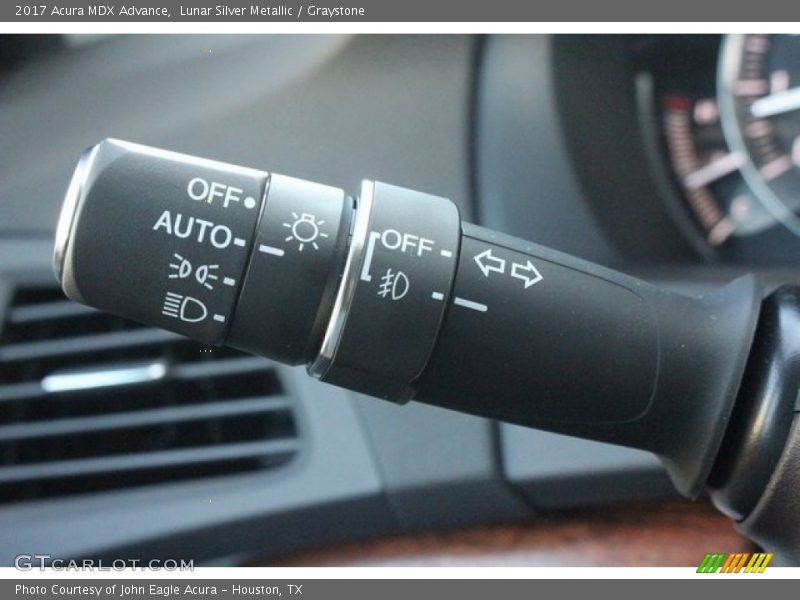 Lunar Silver Metallic / Graystone 2017 Acura MDX Advance