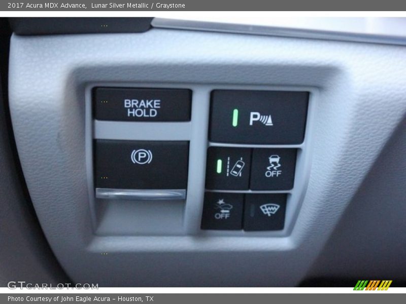 Lunar Silver Metallic / Graystone 2017 Acura MDX Advance