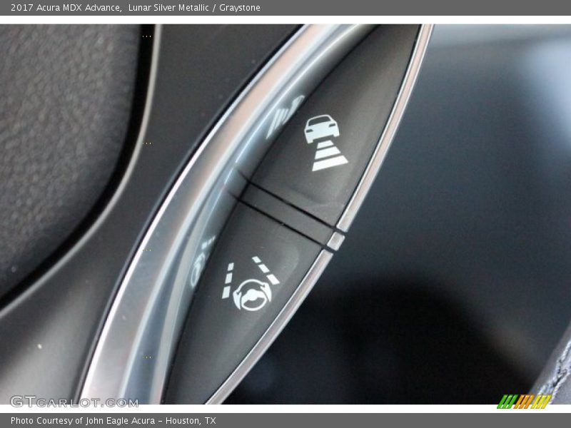 Lunar Silver Metallic / Graystone 2017 Acura MDX Advance