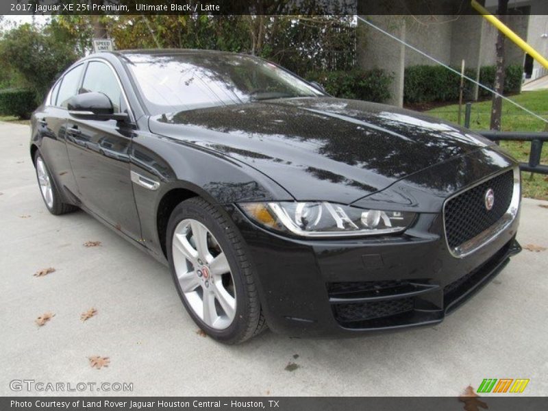 Ultimate Black / Latte 2017 Jaguar XE 25t Premium