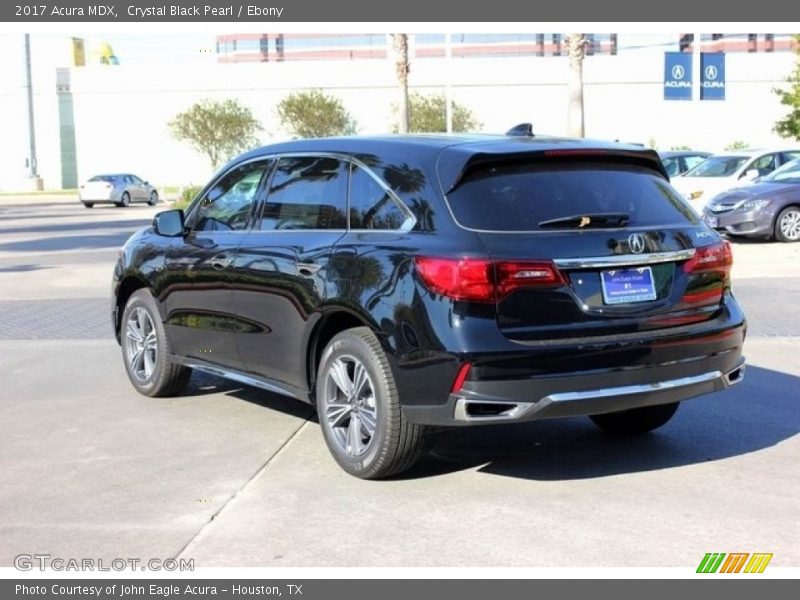 Crystal Black Pearl / Ebony 2017 Acura MDX