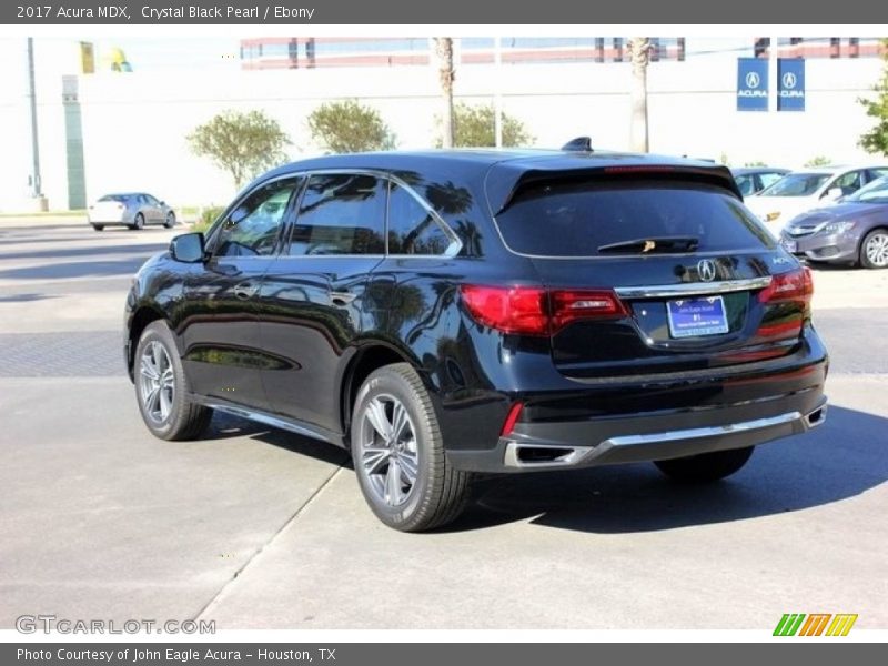 Crystal Black Pearl / Ebony 2017 Acura MDX